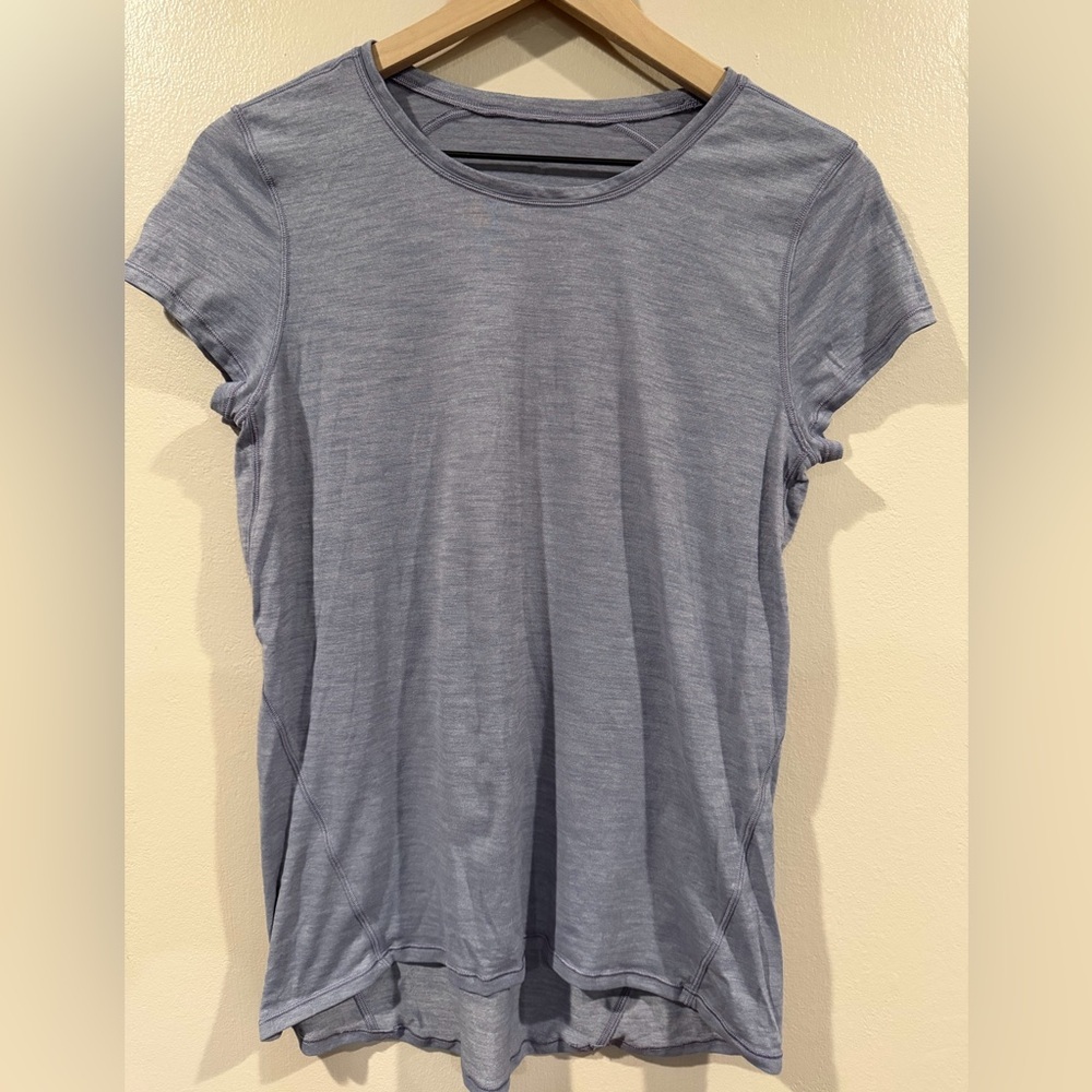 Lululemon Gray Purple Women's Top Great Condition